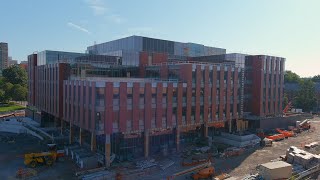Construction Progress on the College of Health Professions Building