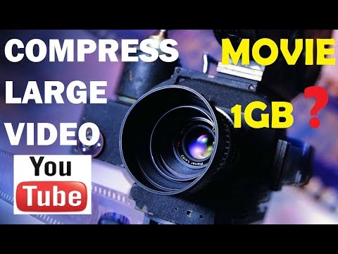how to compress large video files without losing quality | video compression software