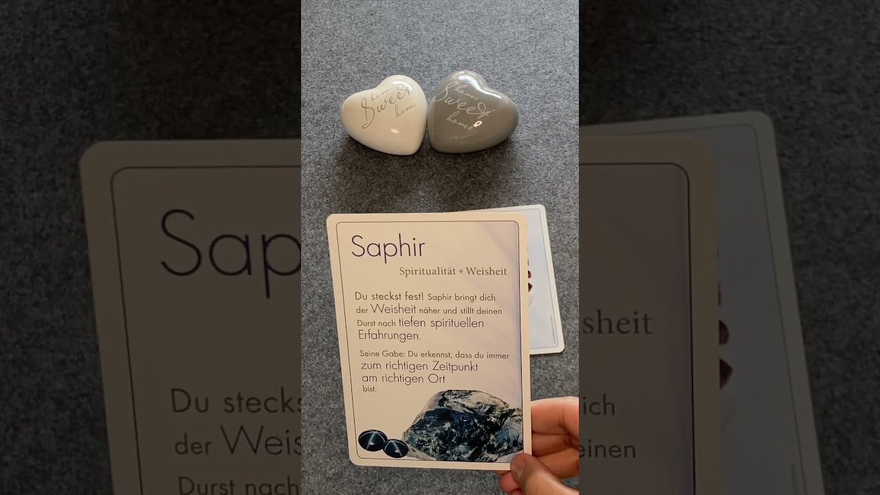 ‼️ Dein Heilstein 🫶, ziehe eine Karte aus 2 Stapeln und sei gespannt…🥰😍🥰