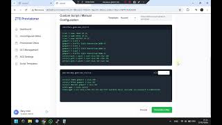 OLT ZTE C320 Provisioning