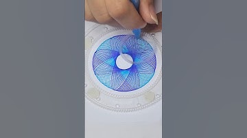 Hypnotic Spirograph Art ASMR | Colorful and Relaxing Designs #satisfying  #asmr