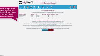 MyPAYE CIS Process Demo