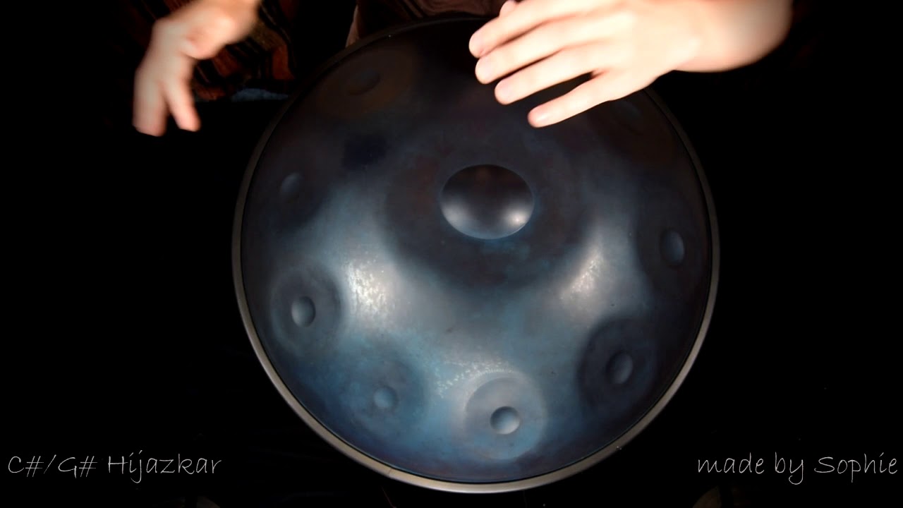 Handpan - C# Hijazkar inspired "Lantern of wishes" - made by Sophie @Shellopan fablab