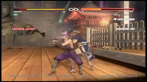 DOA5U Ayane (me) Vs Kasumi (Killer_Swagg)
