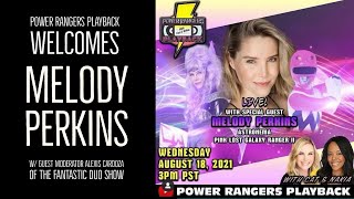 Power Rangers Playback With Melody Perkins