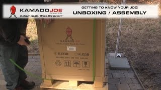 Kamado Joe  Unboxing and Assembly