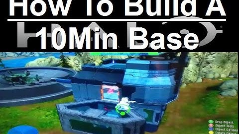 Halo base building tips and tricks