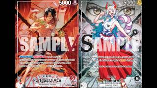 [Op16 One Piece Card Game] Red Ace VS Black Yamato