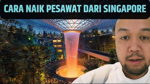CARA NAIK PESAWAT DARI SINGAPURA KE INDONESIA | vlog #95