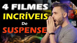 4 FILMAÇOS DE SUSPENSE Que VOCÊ PRECISA / Netflix, Prime, Max