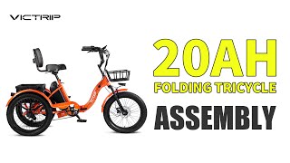 VICTRIP T1 E-tricycle Assembly