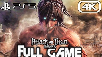 ATTACK ON TITAN PS5 Gameplay Walkthrough FULL GAME (4K 60FPS) No Commentary