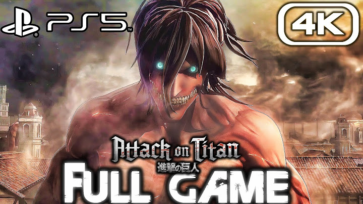 Attack on titan 2 final battle ps4