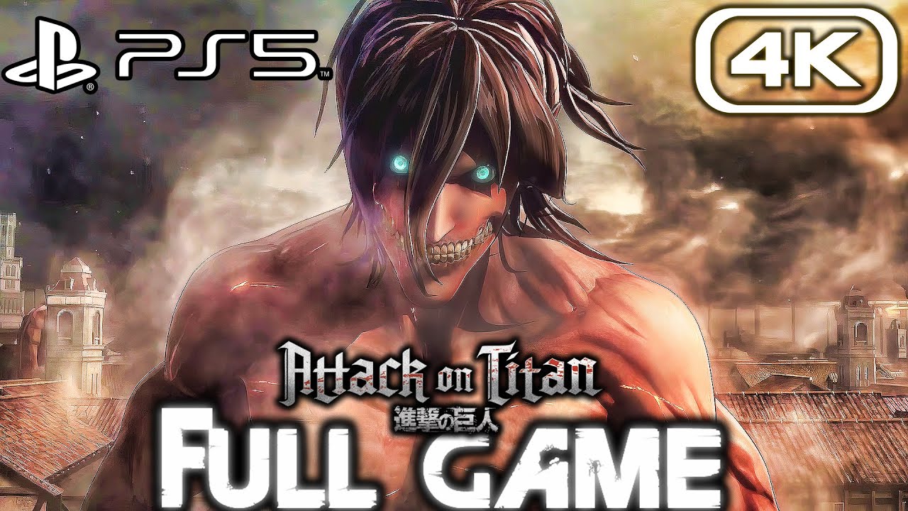 ATTACK ON TITAN PS5 Gameplay Walkthrough FULL GAME (4K 60FPS) No