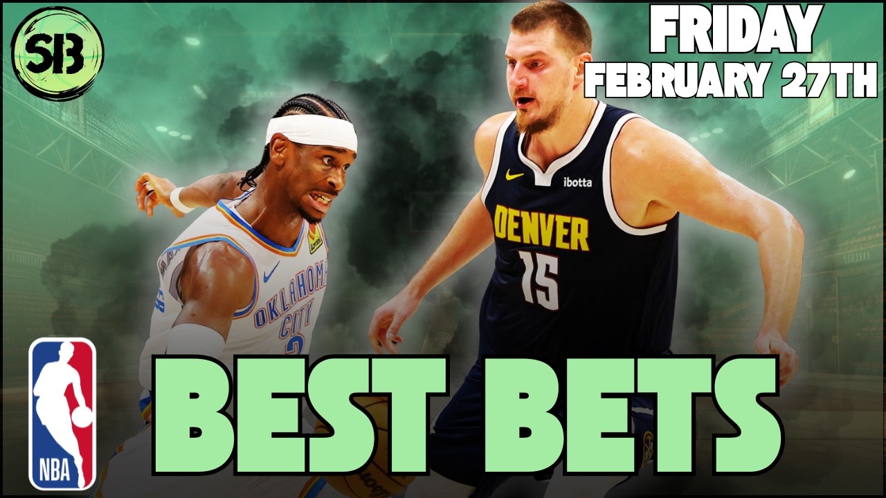 +5u L2 Days 🔥 | 4 NBA Player Props for Today + Slate Breakdown | Picks & Best Bets | Friday Feb 27