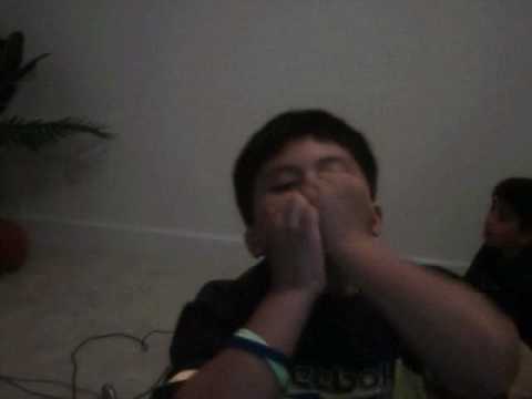 Asian kid eats BOOGERS!