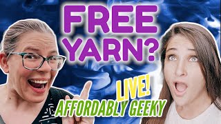 HOW TO FIND FREE YARN! | Affordably Geeky LIVE! Profile