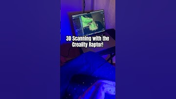3D Scanning with the Creality Raptor! #sculpt #clay #3dprint #3dscan #creality #raptor #creality3d