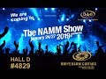 Guitars presented exhibition NAMM 2019 Universum Guitar D.A.G Novus Ukraine