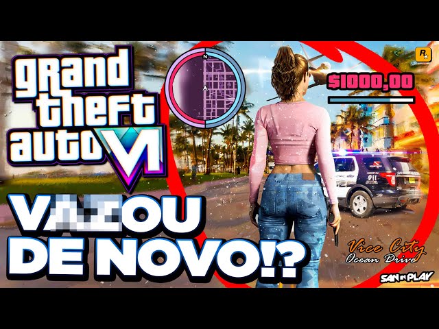 GTA 6: Supostos vídeos de gameplay vazam na internet