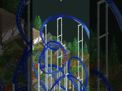 Surge - 11 Inversion Roller Coaster in OpenRCT2