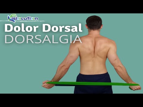 DOLOR DORSAL o DORSALGIA |  6 EJERCICIOS ALIVIAR y PREVENIR | Fisiolution