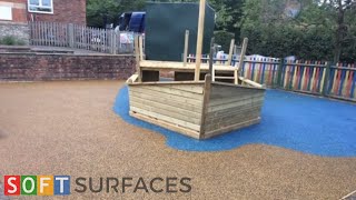 Wetpour Installation in Tenterden, Kent | 🌳 Wet Pour Play Area🌳