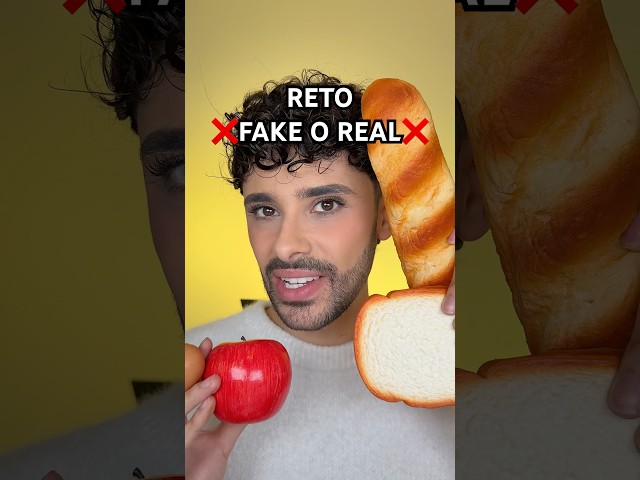 Cuántas adivinaste?! 👀🙈 #fakeorreal #fakefood #guessinggame #reto #challenge #trend
