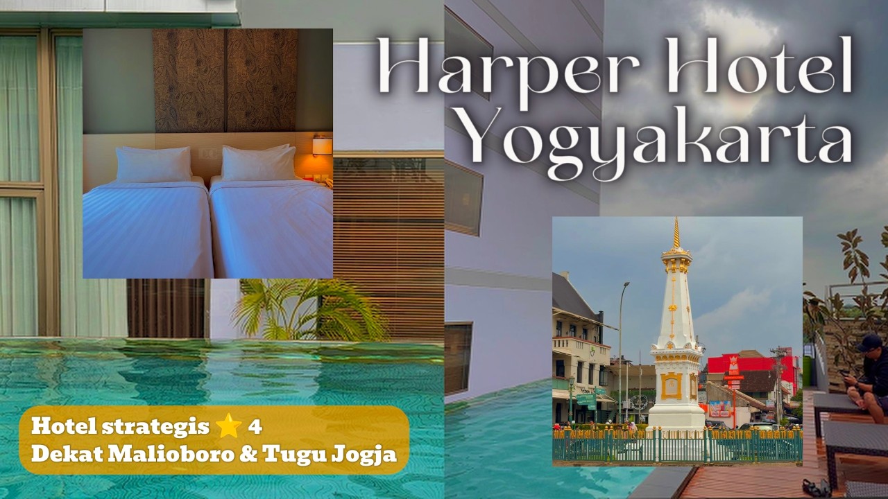 REVIEW HOTEL HARPER MALIOBORO YOGYAKARTA | TIPE KAMAR SUPERIOR TWIN ROOM || Daya Channel