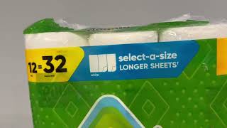 Bounty Select-A-Size 2-Ply Paper Towels, 12 Rolls, 110 Sheets/Roll