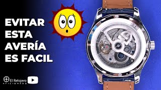 Como cuidar de tus relojes. Sencillo consejo