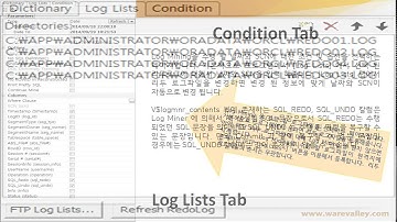 Orange for Oracle 6.0 Guide Chapter 18. - Log Miner를 통한 다양한 옵션의 Redo Log 조회