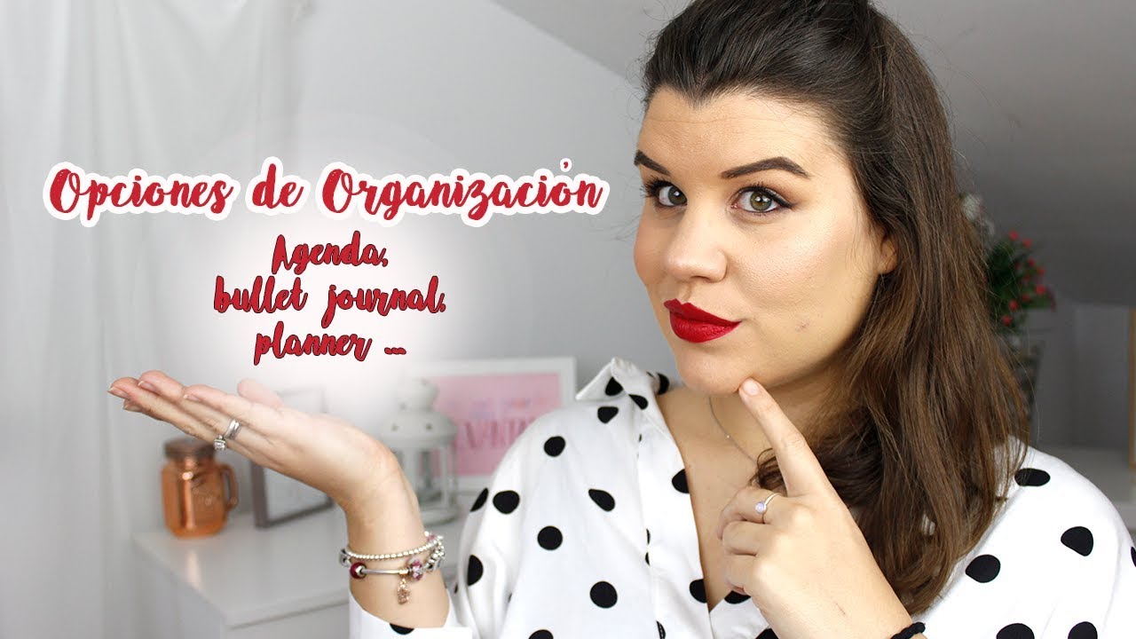 Opciones de Organización (Agenda, Bullet Journal, planner...) agenda setting