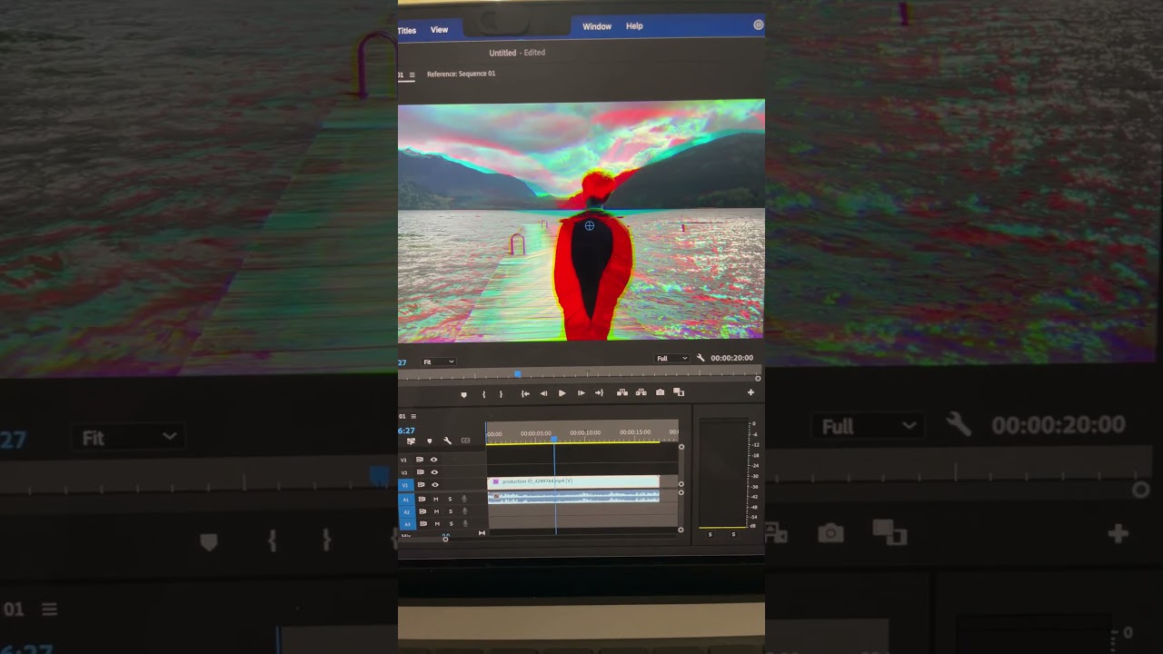 How to create RGB color splits (chromatic aberration) in Adobe Premiere Pro