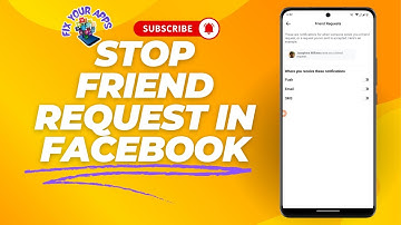 How to Stop Friend Request in Facebook