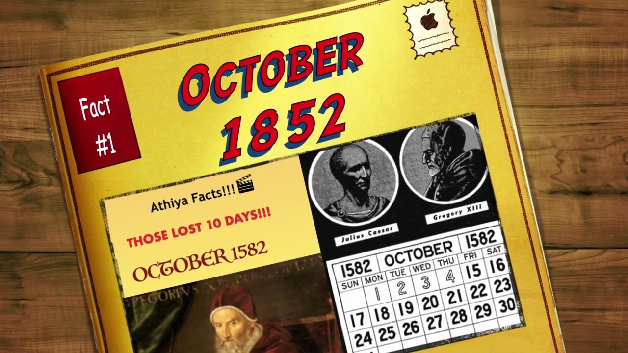 1582 October | We lost 10 days? | Tamil | How does Gregorian calendar work? #october #gregorian - YouTube