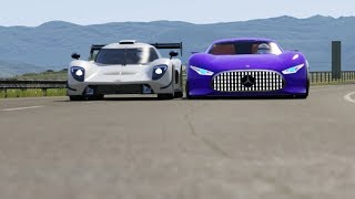 Mercedes-Benz AMG Vision GT vs Ultima RS 2020 at Highlands screenshot 2