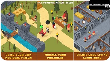 Idle Medieval Prison Tycoon (ATG) Android, iOS Gameplay