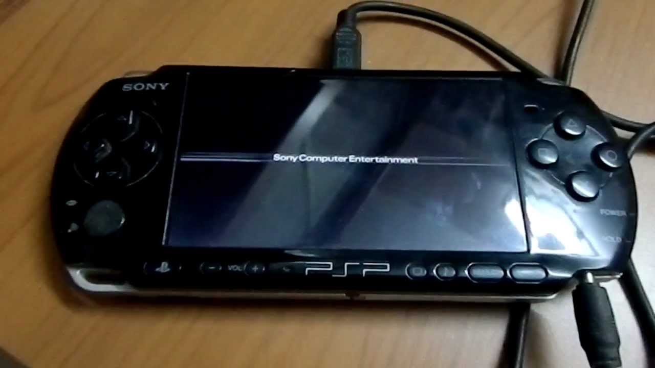 PSP 3000 Boot Up Freezing Problem - HELP ! - YouTube