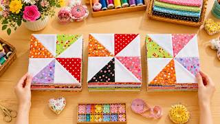 Fast & Easy – Make a Quilt in a Day with 5’’ Charm Square - Free Quilt Pattern