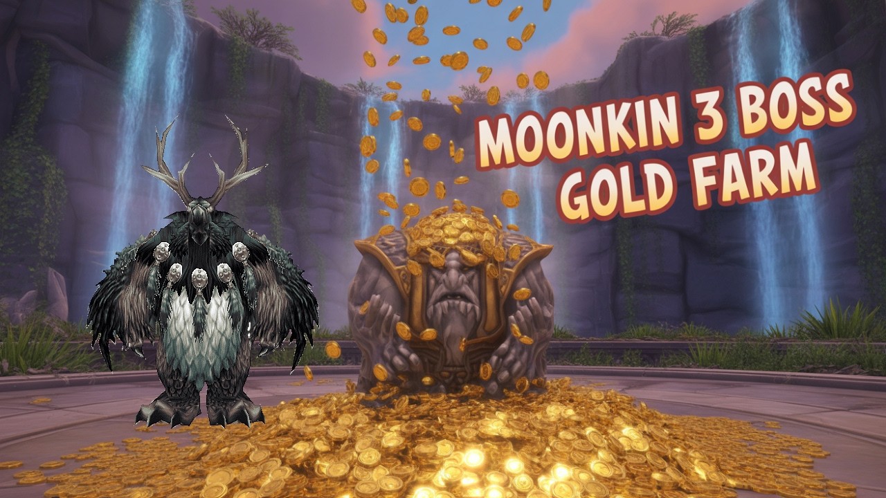 MARAUDON DRUID FARMING (MOONKIN) | TURTLE WOW |  GOLD FARM
