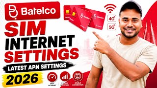 Batelco SIM Internet Settings 2026 | Batelco APN Settings | Batelco Access Points Name Settings  screenshot 1