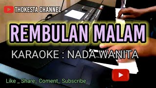 Download lagu EVIE TAMALA - Rembulan malam  Karaoke Nada Wanita || Dangdut koplo