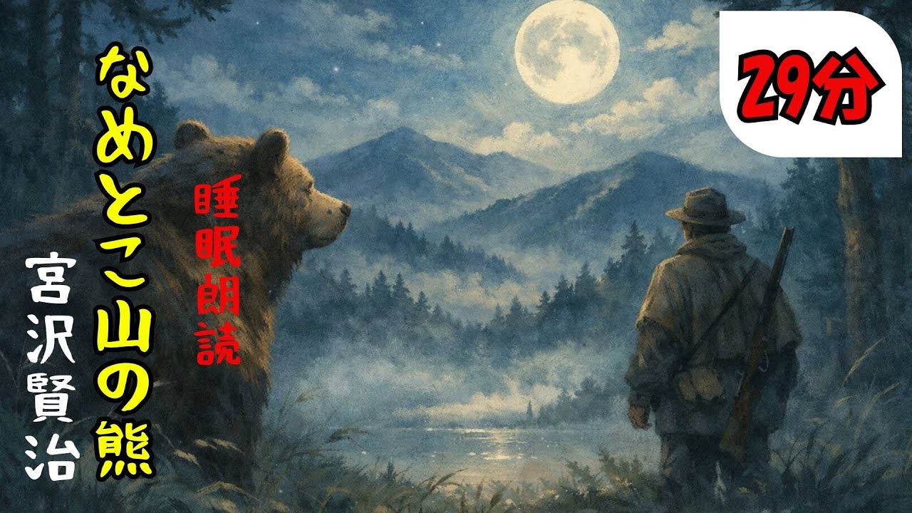 【癒し・朗読】なめとこ山の熊｜宮沢賢治｜静かな夜に聴く日本文学