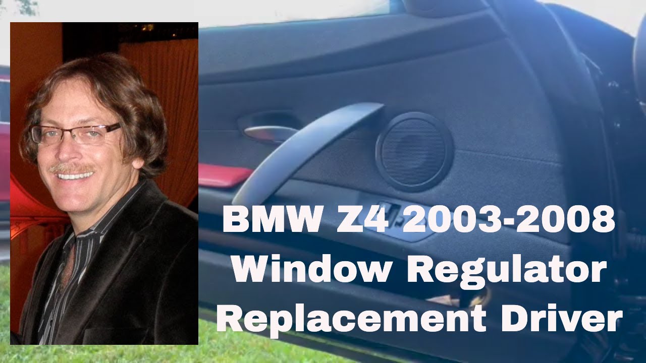 BMW Z4 Window Regulator Replacement 20032008 Driver YouTube