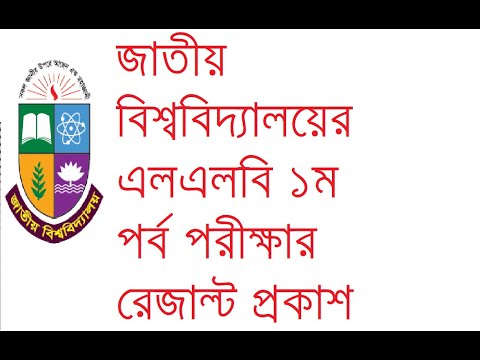 National University LL.B Part-1 Result 2021  এলএলবি ১ম পর্ব পরীক্ষার রেজাল্ট - Educations in BD