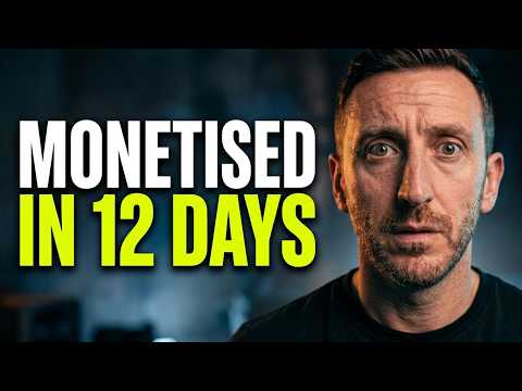HOW I MONETISED YOUTUBE IN JUST 12 DAYS