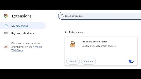 Fire Shield Secure Search browser hijacker - how to remove?