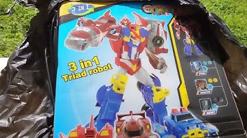 Unboxing Tobot Tritan 3in1