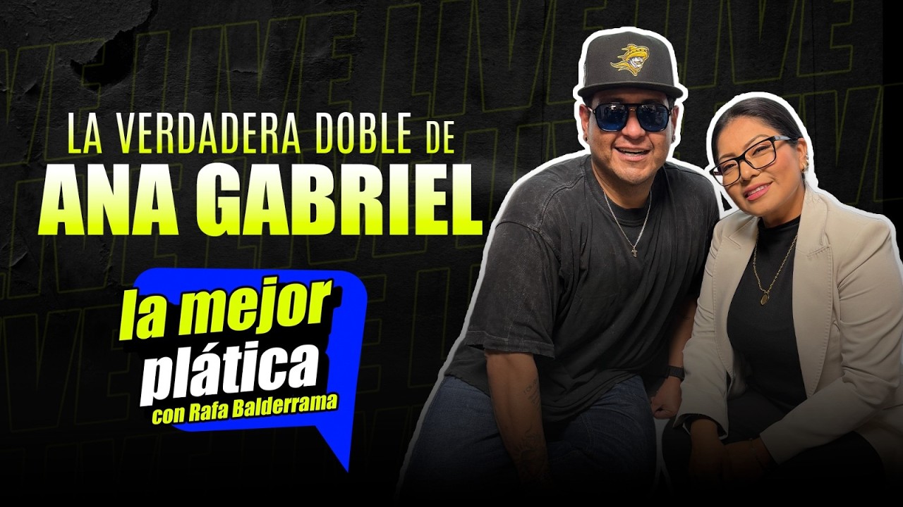 ROSARIO DEL VALLE: un HOMENAJE a ANA GABRIEL | RAFA BALDERRAMA | LA MEJOR PLÁTICA | LA MEJOR